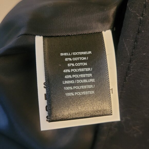 Sam Edelman Classic Trench, Navy - Picture 6 of 9